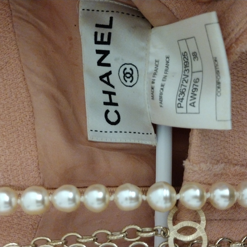 Chanel 2012 spring runway pearl belt/necklace dress - Picture 10 of 17